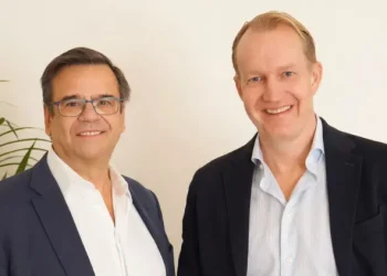 Jeremy Coller and EQT CEO and Managing Partner Per Franzén (Photo credit: EQT)