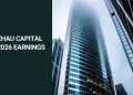 A graphic representing Tikehau Capital's Q3 2026 earnings report